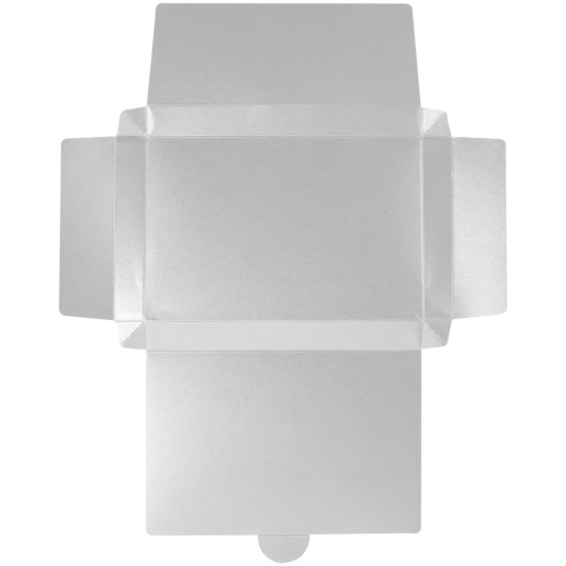 Изображение №3 | Коробка самосборная Flacky Slim, серебристая