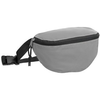 Изображение №1 | Поясная сумка Manifest из светоотражающей ткани, серая
