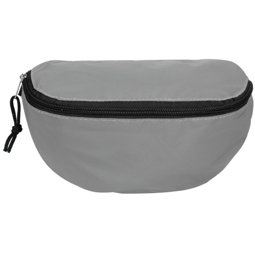 Изображение №2 | Поясная сумка Manifest из светоотражающей ткани, серая