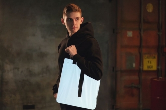 Изображение №7 | Шопер Manifest из светоотражающей ткани, серый