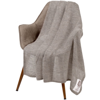 Изображение №2 | Плед Medley, бежево-серый