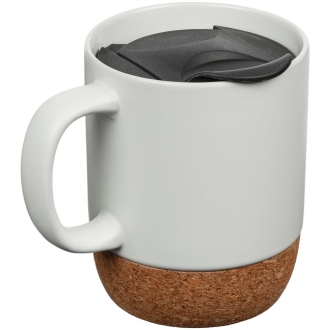 Изображение №2 | Кружка с пробковой подставкой Corky Walk, белая