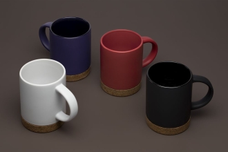 Изображение №4 | Кружка с пробковой подставкой Corky, белая