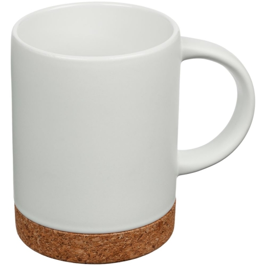 Изображение №1 | Кружка с пробковой подставкой Corky, белая