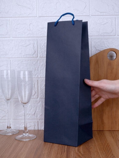 Изображение №4 | Пакет под бутылку Vindemia, синий