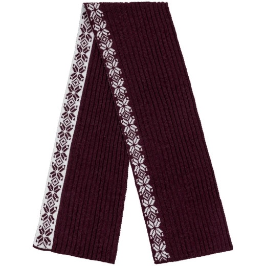 Изображение №4 | Шарф Eira, бордовый