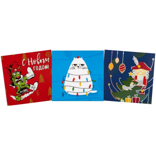 Изображение №1 | Набор Warmest Wishes: 3 открытки с конвертами