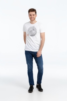 Изображение №5 | Футболка «Качели», белая, размер S