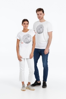 Изображение №8 | Футболка «Качели», белая, размер S