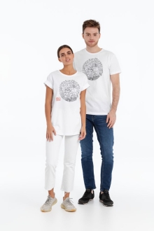 Изображение №9 | Футболка «Качели», белая, размер S