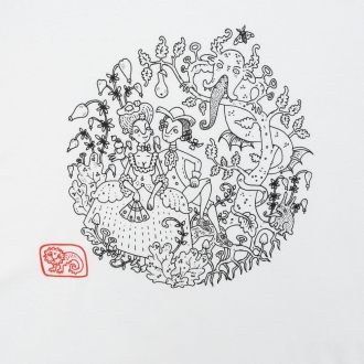 Изображение №4 | Футболка «Кавалер», белая, размер S