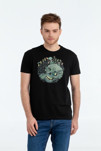 Изображение №1 | Футболка «Серенада», черная, размер S