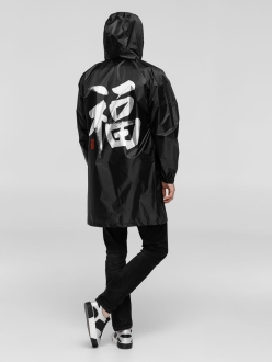 Изображение | Дождевик «Вечные ценности. Счастье», черный, размер L