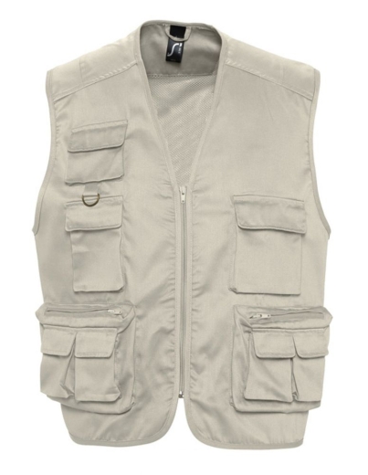 Изображение №1 | Жилет фотографа Wild 200 бежевый, размер S