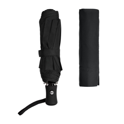 Изображение №4 | Зонт складной Monsoon, черный