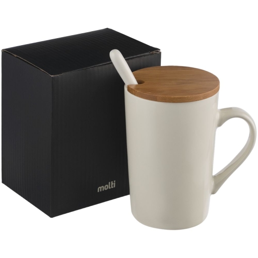 Изображение №7 | Кружка Parley с ложкой и бамбуковой крышкой