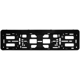 Изображение №1 | Рамка-книжка для номера Plate Mate, черная