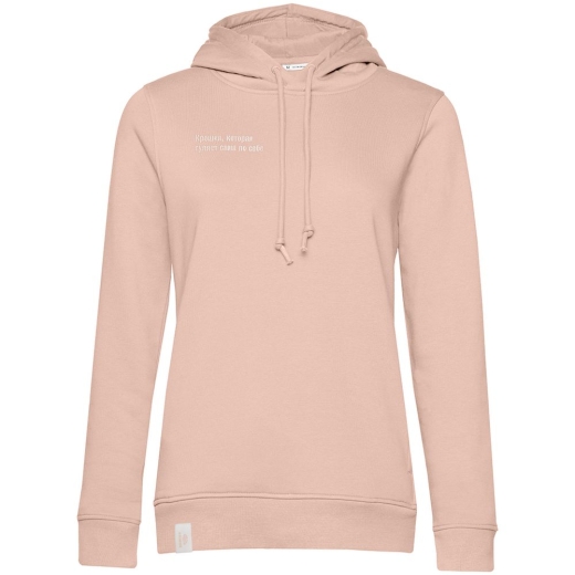 Изображение №2 | Худи с вышивкой женское «Крошка», розовое, размер L