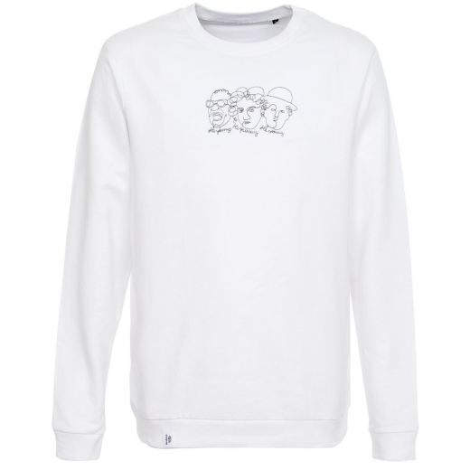 Изображение №2 | Свитшот «Три автора», белый, размер M