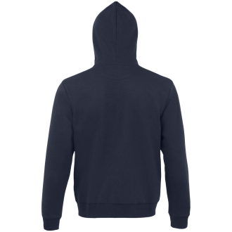 Изображение №3 | Толстовка мужская на молнии с капюшоном Spike Men, темно-синяя, размер S