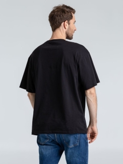 Изображение №8 | Футболка оверсайз «Чистая соль», черная, размер XS/S (44-46)