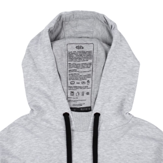 Изображение №4 | Худи оверсайз «Чистая соль», серый меланж, размер XS/S (44-46)
