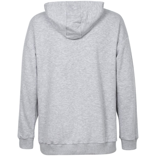 Изображение №3 | Худи оверсайз «Чистая соль», серый меланж, размер M/L (48-50)