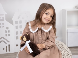 Изображение №6 | Мягкая игрушка Beastie Toys, мишка с белым шарфом