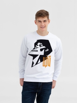 Изображение №1 | Свитшот «Меламед. Виктор Цой», белый, размер S