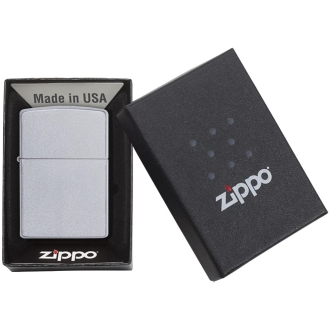 Изображение №2 | Зажигалка Zippo Classic Satin, серебристая