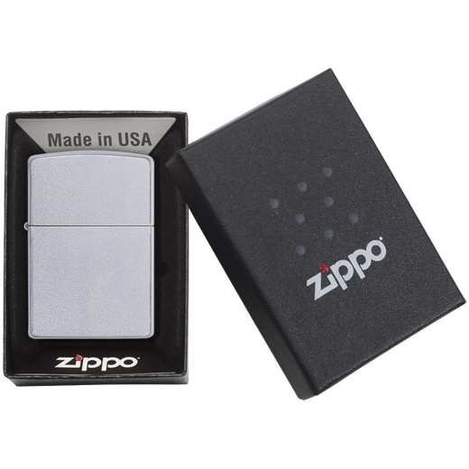 Изображение №2 | Зажигалка Zippo Classic Satin, серебристая