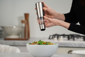 Изображение №8 | Электрическая мельница Molle, серебристая