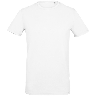 Изображение №1 | Футболка мужская Millenium Stretch Men, белая, размер S