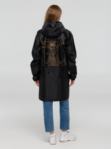 Изображение №1 | Дождевик «Ветровеанский человек», черный, размер S