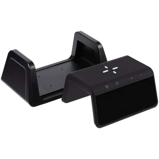 Изображение №5 | Настольный стерилизатор с беспроводной зарядкой и часами UV Depot, черный