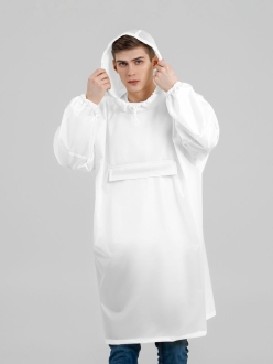 Изображение №4 | Дождевик-анорак Alatau, белый, единый размер