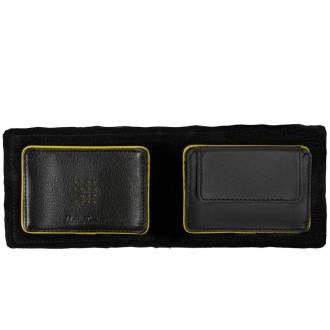 Изображение №3 | Кошелек Partinico, черный с желтым