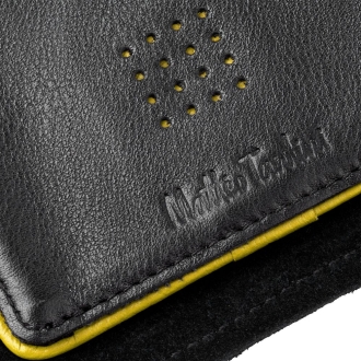 Изображение №6 | Кошелек Partinico, черный с желтым