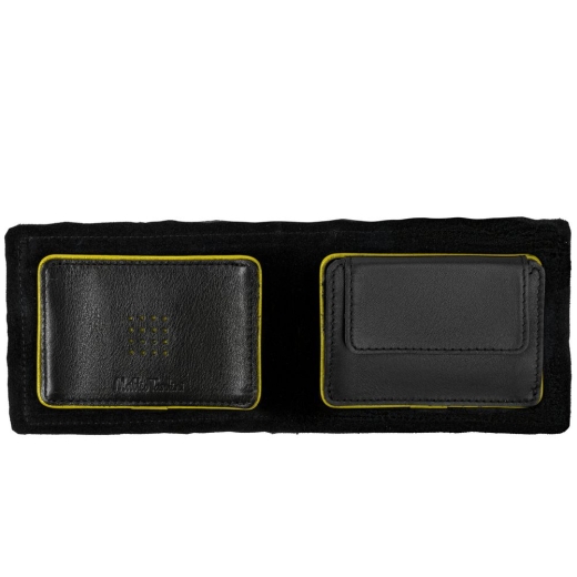Изображение №3 | Кошелек Partinico, черный с желтым