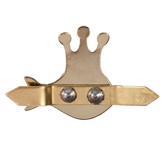 Изображение №2 | Шильдик «Золотая рыбка», золотистый