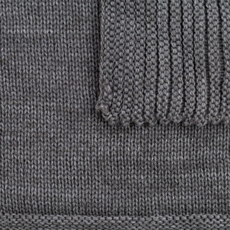 Изображение №2 | Плед Chess Queen, ver.2, серый меланж