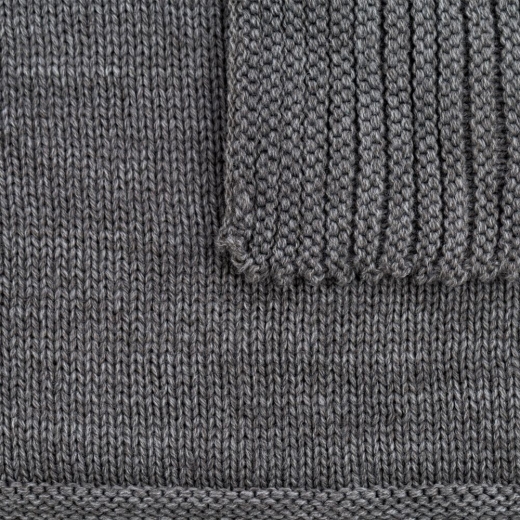 Изображение №2 | Плед Chess Queen, ver.2, серый меланж