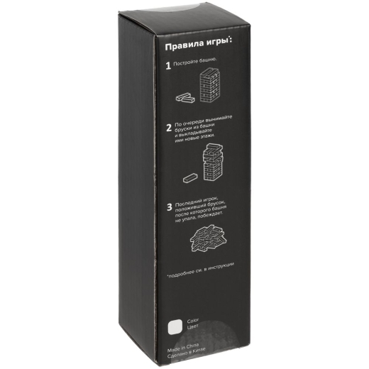 Изображение №6 | Игра «Деревянная башня мини», неокрашенная