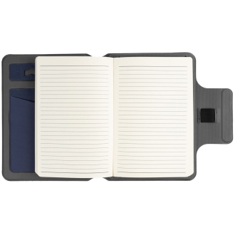 Изображение №6 | Органайзер с блокнотом и аккумулятором Oiro, синий