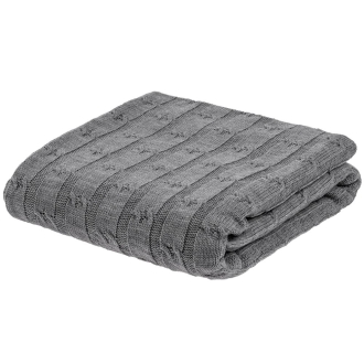 Изображение №2 | Плед Trenza, серый