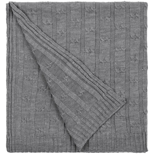 Изображение №1 | Плед Trenza, серый