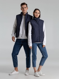 Изображение №17 | Жилет светоотражающий Lattvind темно-синий, размер XS