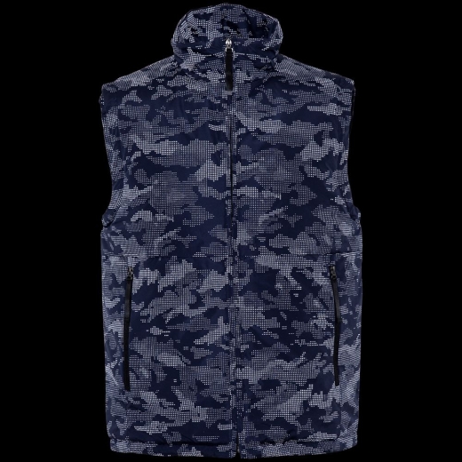 Изображение №3 | Жилет светоотражающий Lattvind темно-синий, размер XS