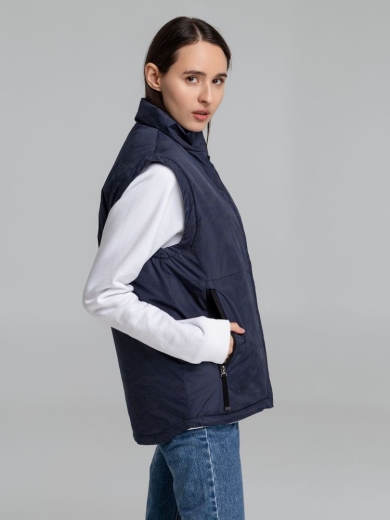 Изображение №10 | Жилет светоотражающий Lattvind темно-синий, размер XS