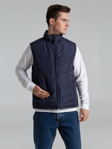 Изображение №13 | Жилет светоотражающий Lattvind темно-синий, размер XS